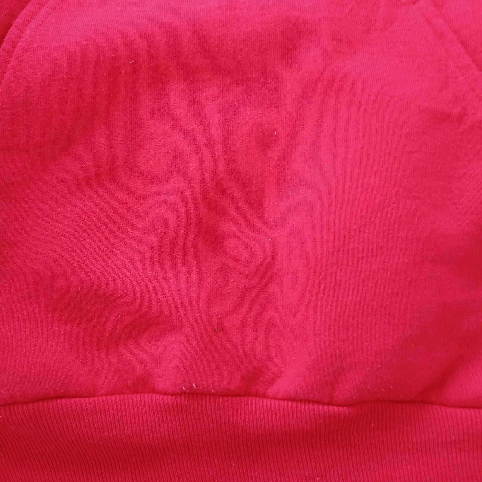 MLB Baseball Hoodie Men's UK Size M Red Jersey Hooded Pockets Los Angeles Angels