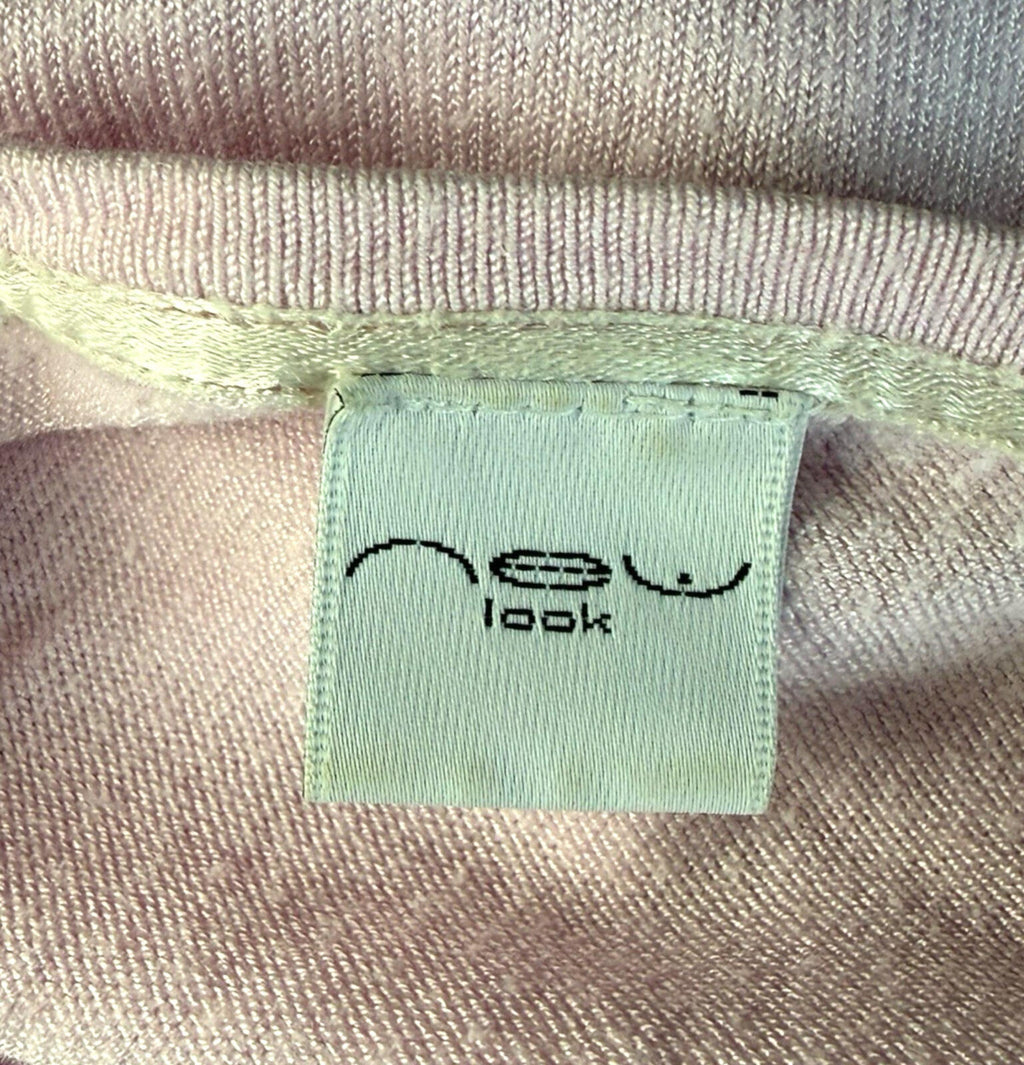 New Look Thin Cardigan Women’s UK Size 8 Button Up Long Sleeve Pink