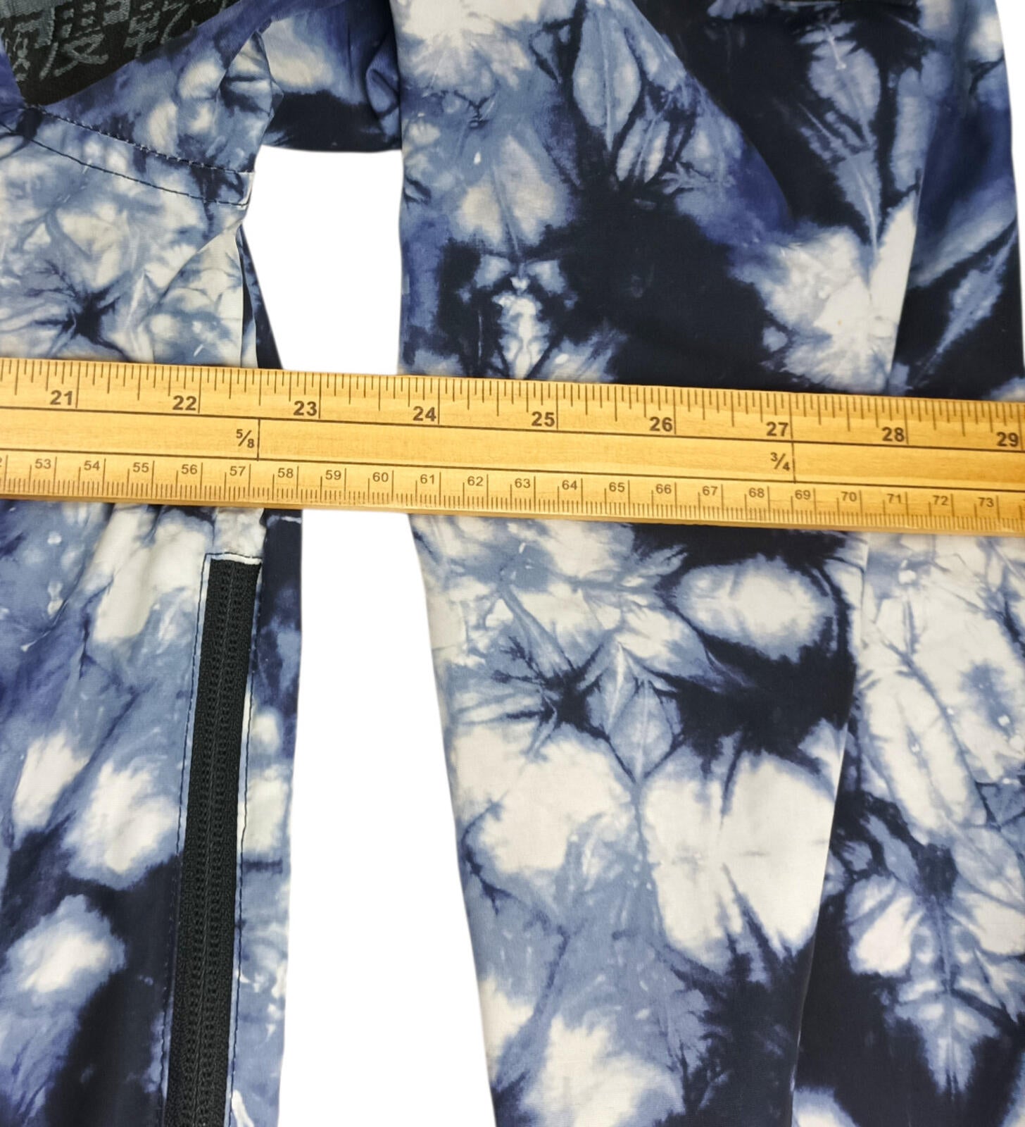 Superdry Cagoule Men's UK Size S Blue Overhead Floral Design 1/4 Zip Pocket
