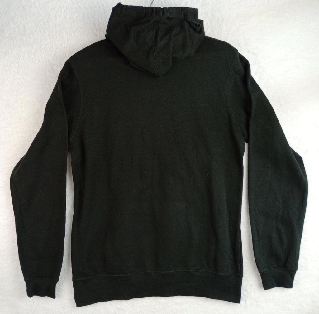 Cher Hoodie Men's UK Size M Black Hooded Pockets Cotton Rich Easy Care