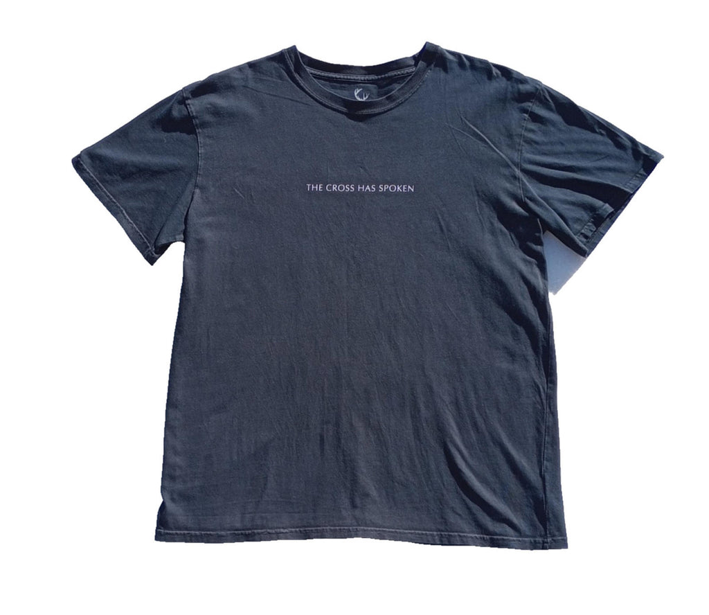 Bethel Music T-Shirt Men's UK Size L Black The Cross Has Spoken Graphic Print