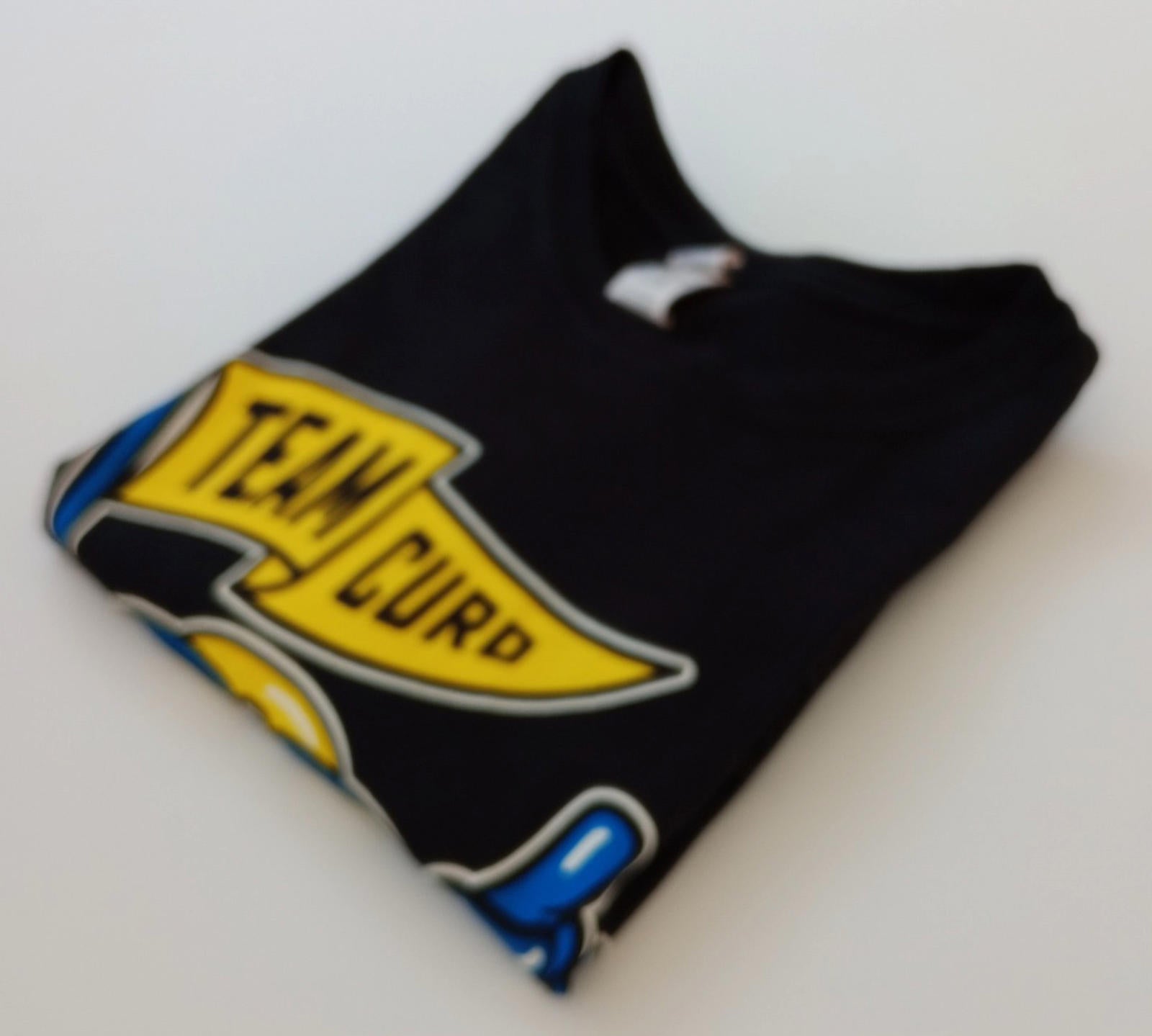 Culvers Restaurant T-Shirt Women's UK Size L Black Crew Neck Team Curd USA