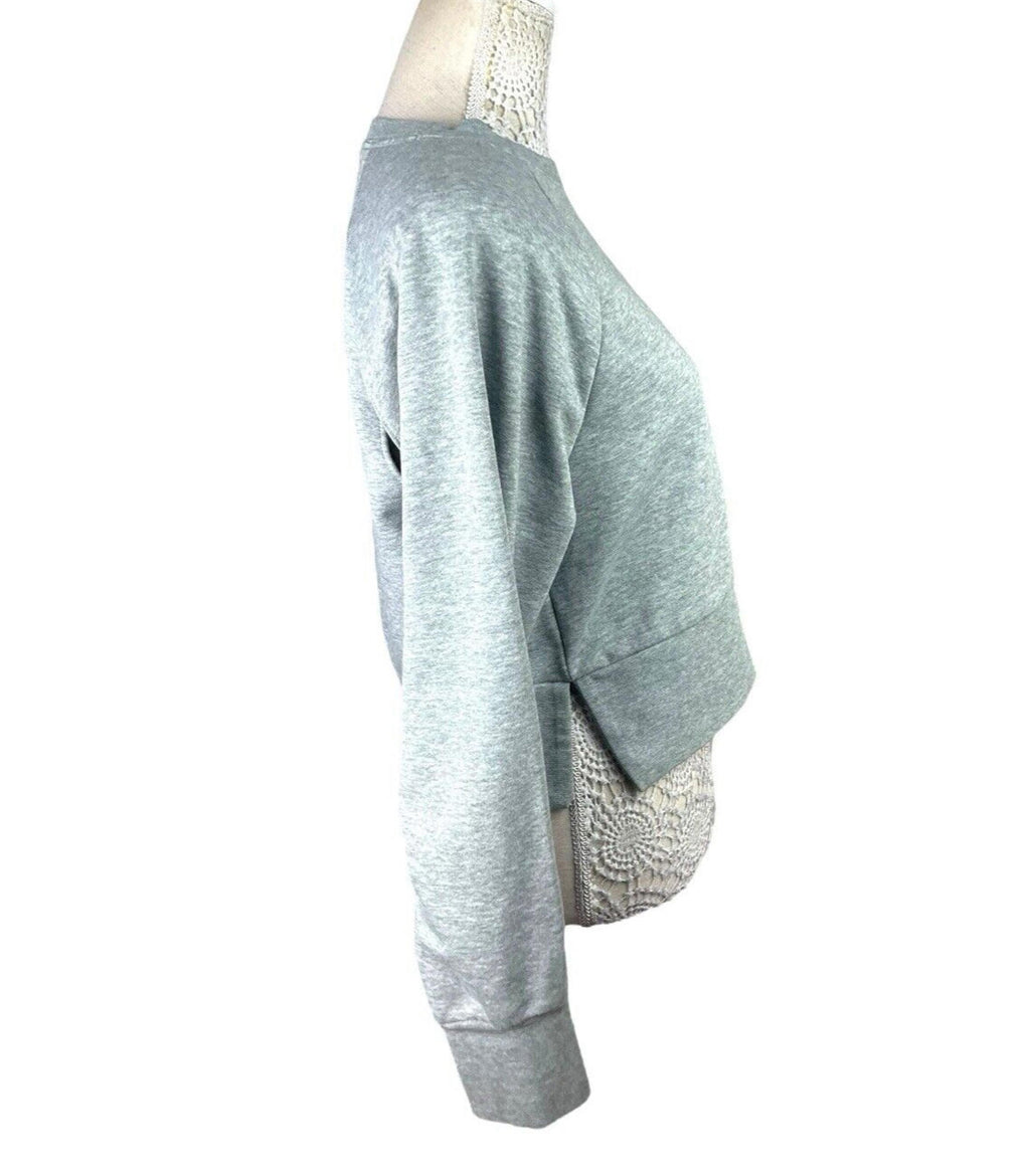 Nike Dri Fit Grey Jumper Jersey Sweater Relaxed Fit Women’s UK Size XS