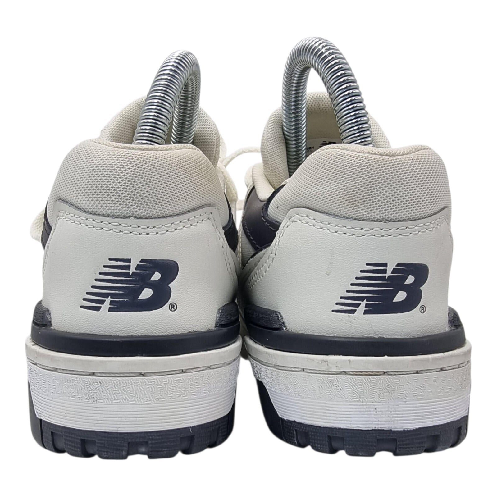New Balance 550 Trainers Women's UK Size 4 Shoe White Black Synthetic Leather
