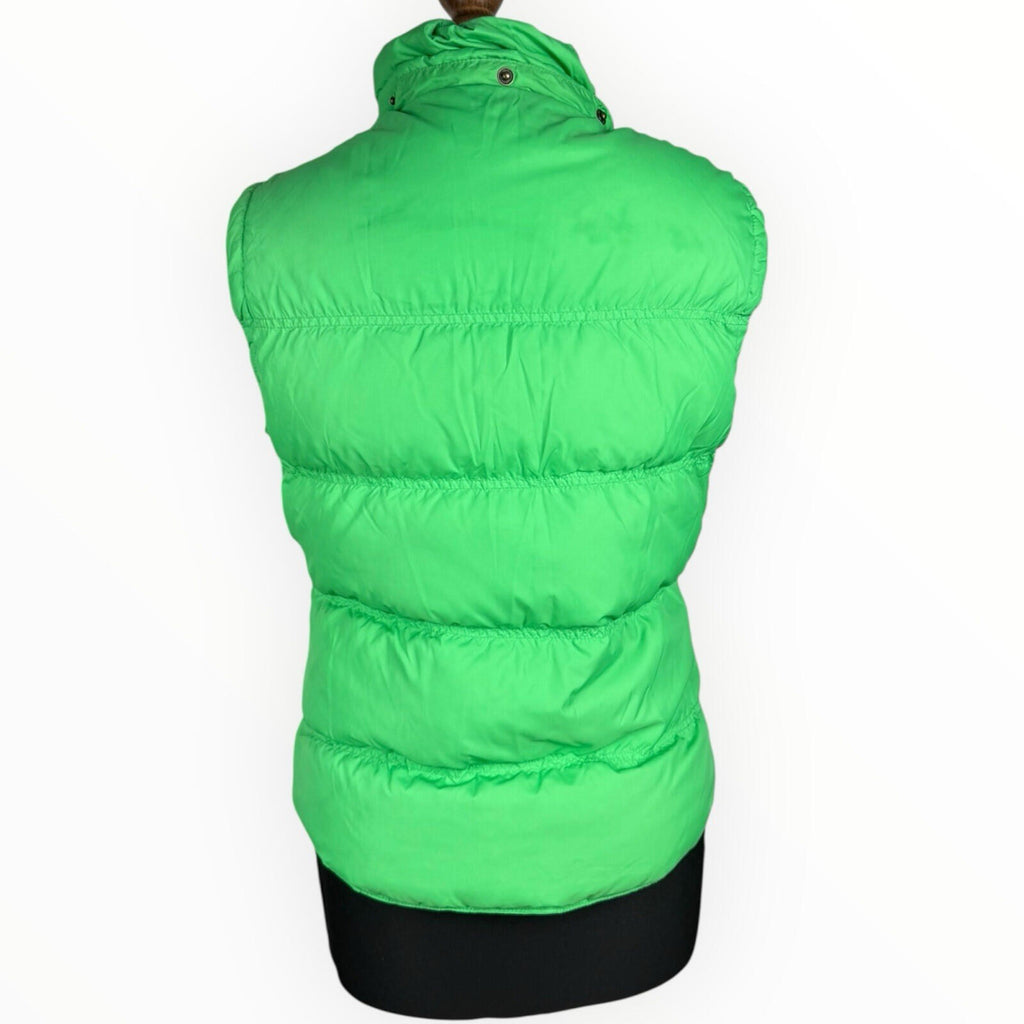 Jack Wills Padded Gilet Jacket Women’s UK Size 10 Sleeveless Bright Green