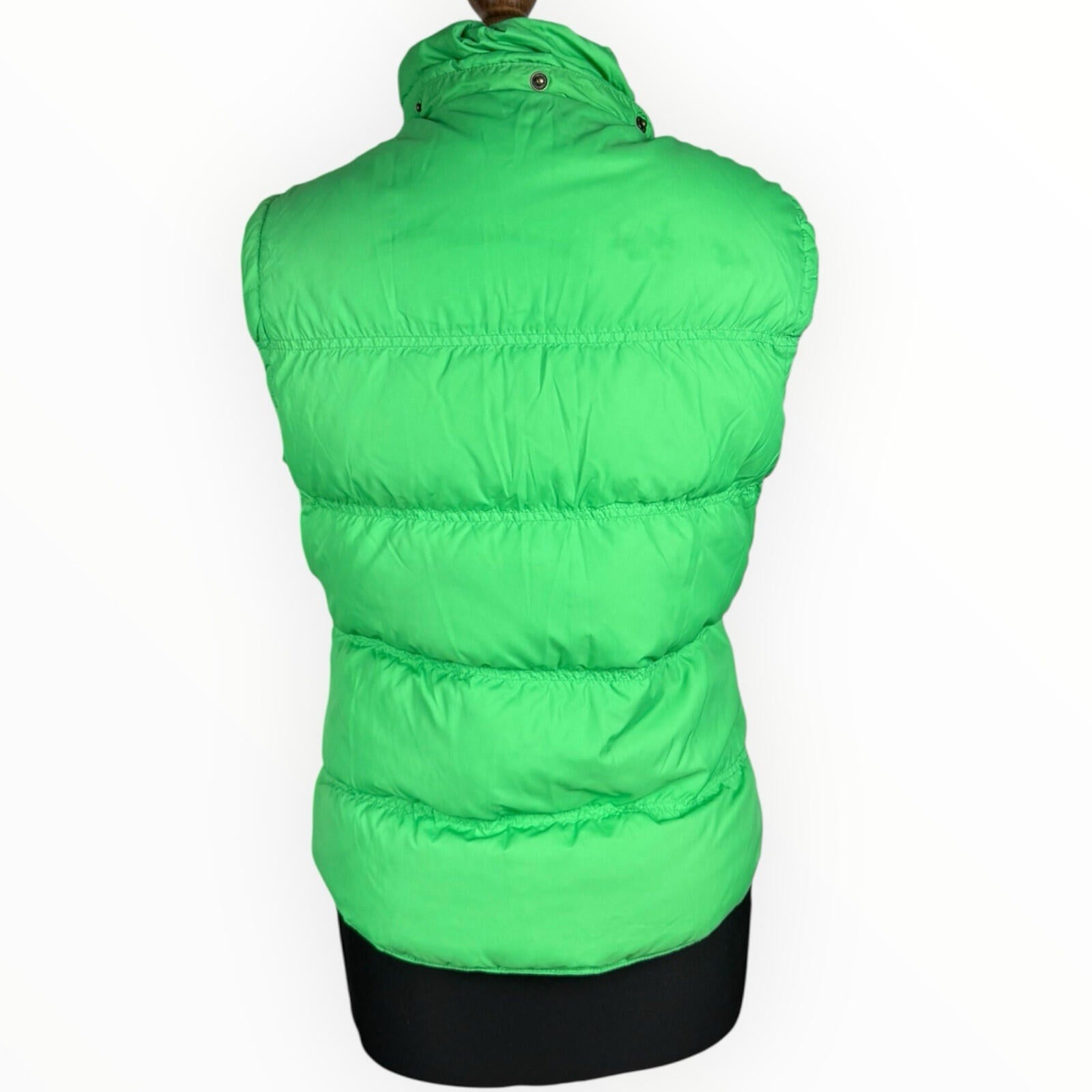 Jack Wills Padded Gilet Jacket Women’s UK Size 10 Sleeveless Bright Green