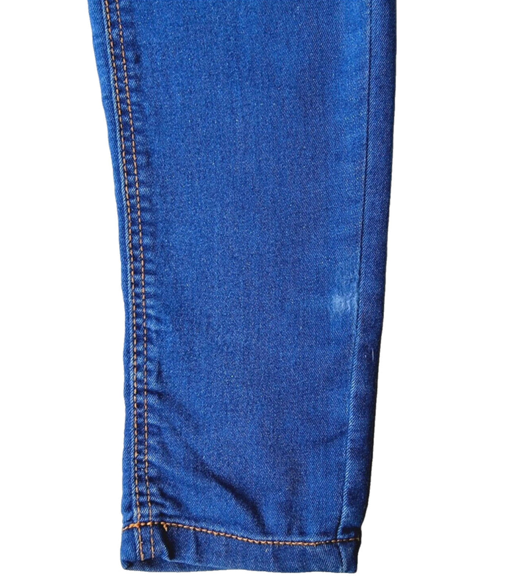 Candy Couture Jeans Junior Girls W26 L28 Blue Cotton Stretch Denim Leggings