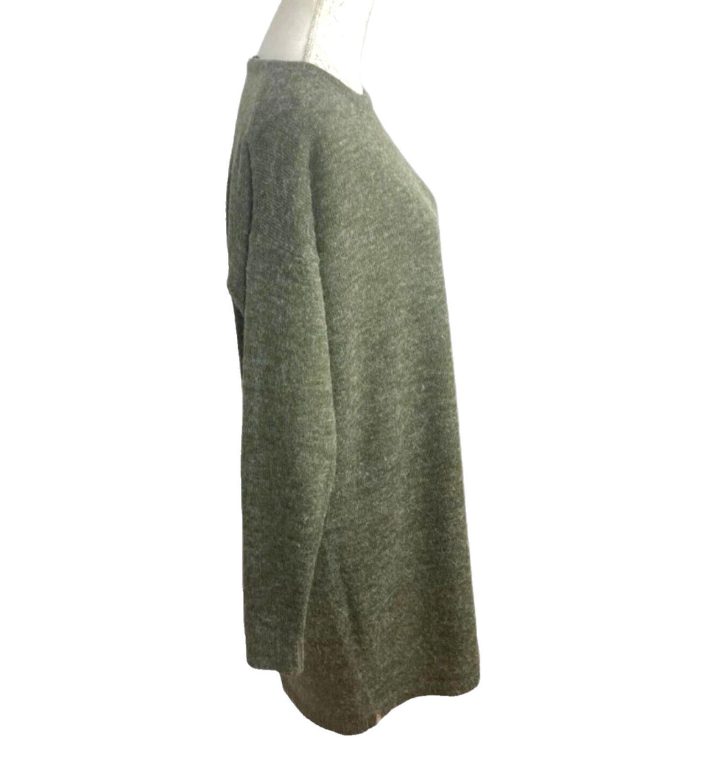 Vila Jumper Dress Green Over Sized Summer Women's UK Size M