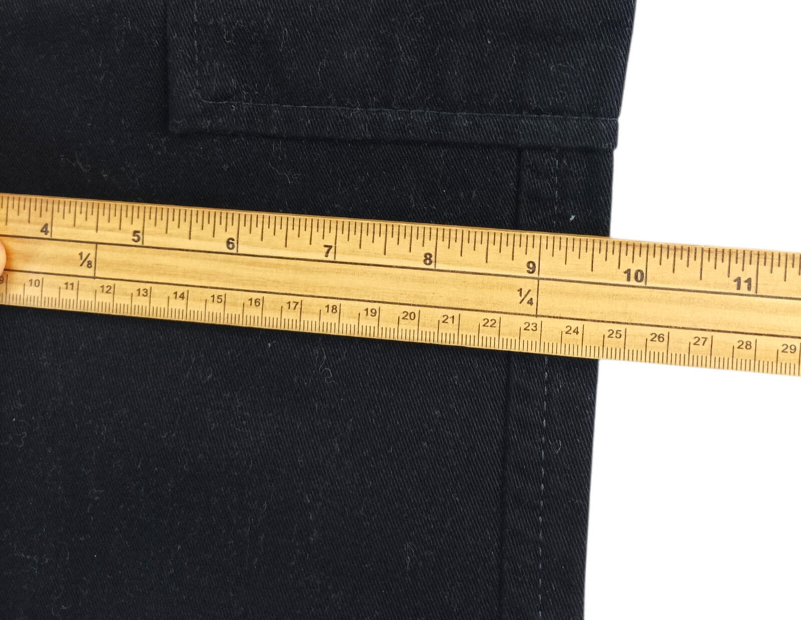 Michelle Keegan Cargo Jeans Women's UK Size 10 Black 100% Cotton Pockets Zip