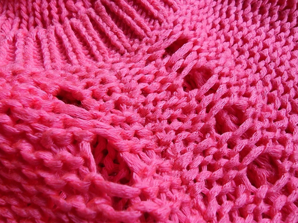 F&F Pink Knit Jumper Dress Crew Neck Women's UK Size 10