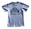 Ithaca Elite Basketball Club T-Shirt Men's Size S Grey Crew Neck Graphic Print