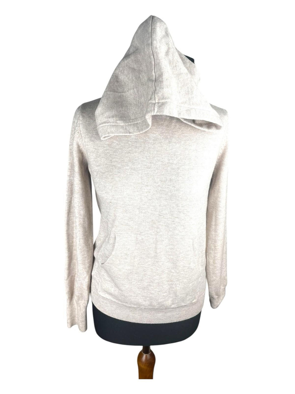 Primark Beige Hooded Jumper Relaxed Fit Women’s UK Size 2XS