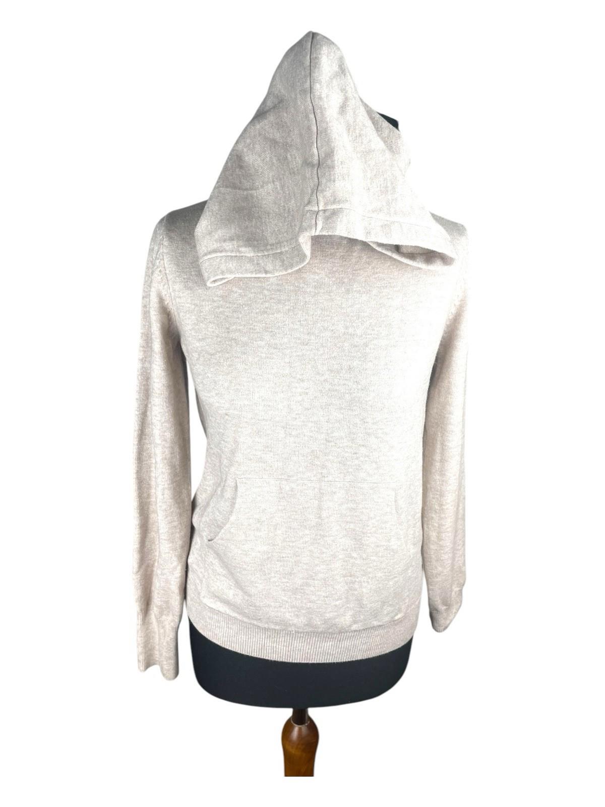 Primark Beige Hooded Jumper Relaxed Fit Women’s UK Size 2XS