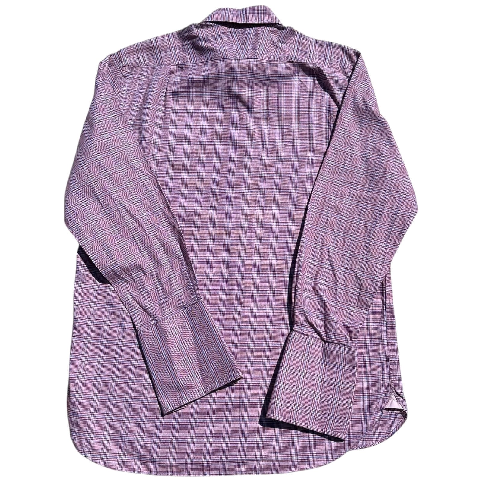 PINK Thomas Pink Shirt Prestige Long Sleeve French Cuff Men's UK Size L