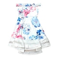 Quiz Occasion Dress Floral A-Line Off Shoulder Women’s UK Size 10