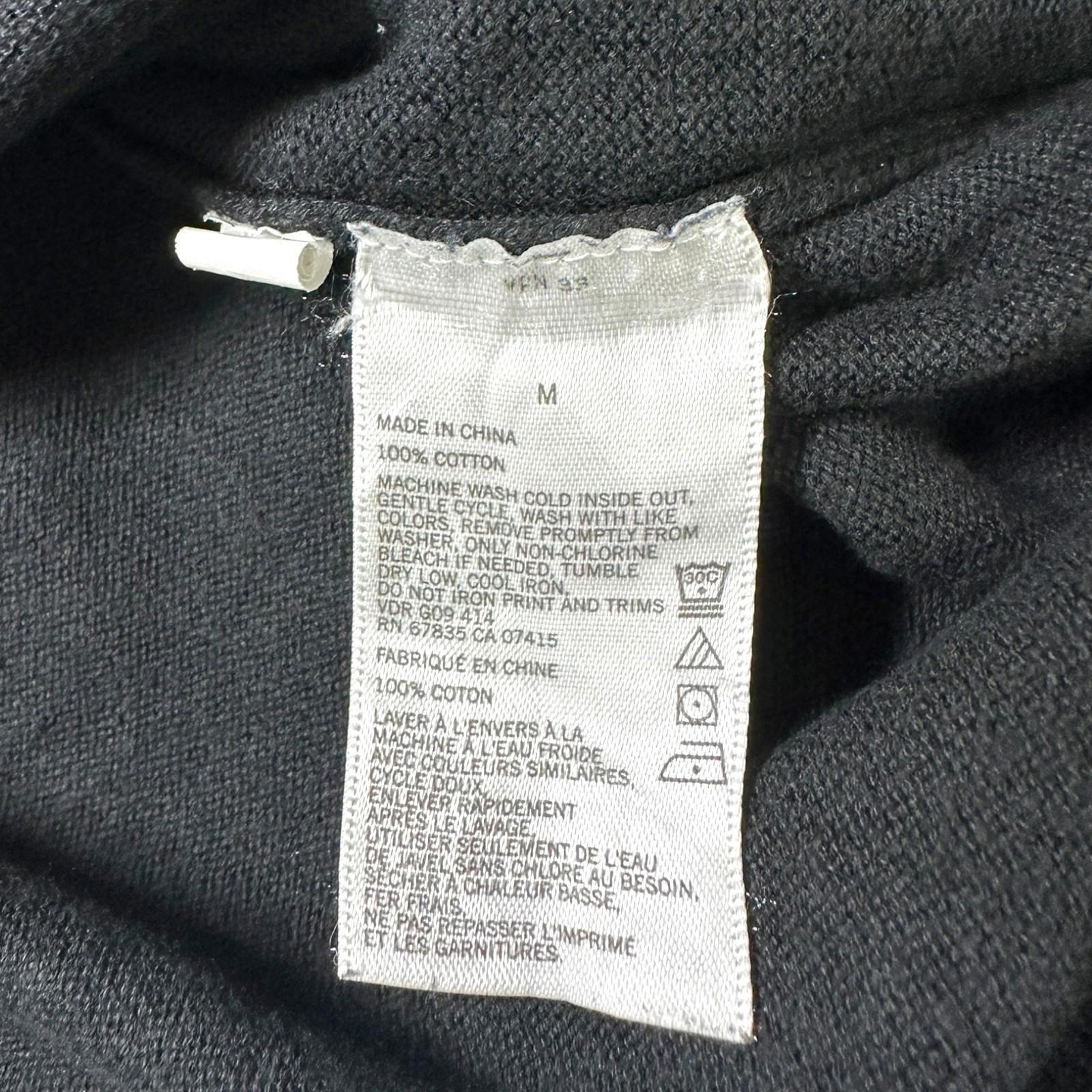 Nautica Knit Jumper Men's UK Size XL Black Long Sleeve 100% Cotton V-Neck
