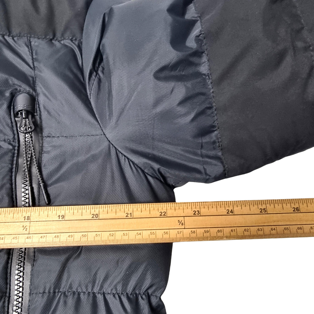 Lorenzo Veratti Puffer Jacket Men's UK Size M Black Windbreaker Down Coat Zip