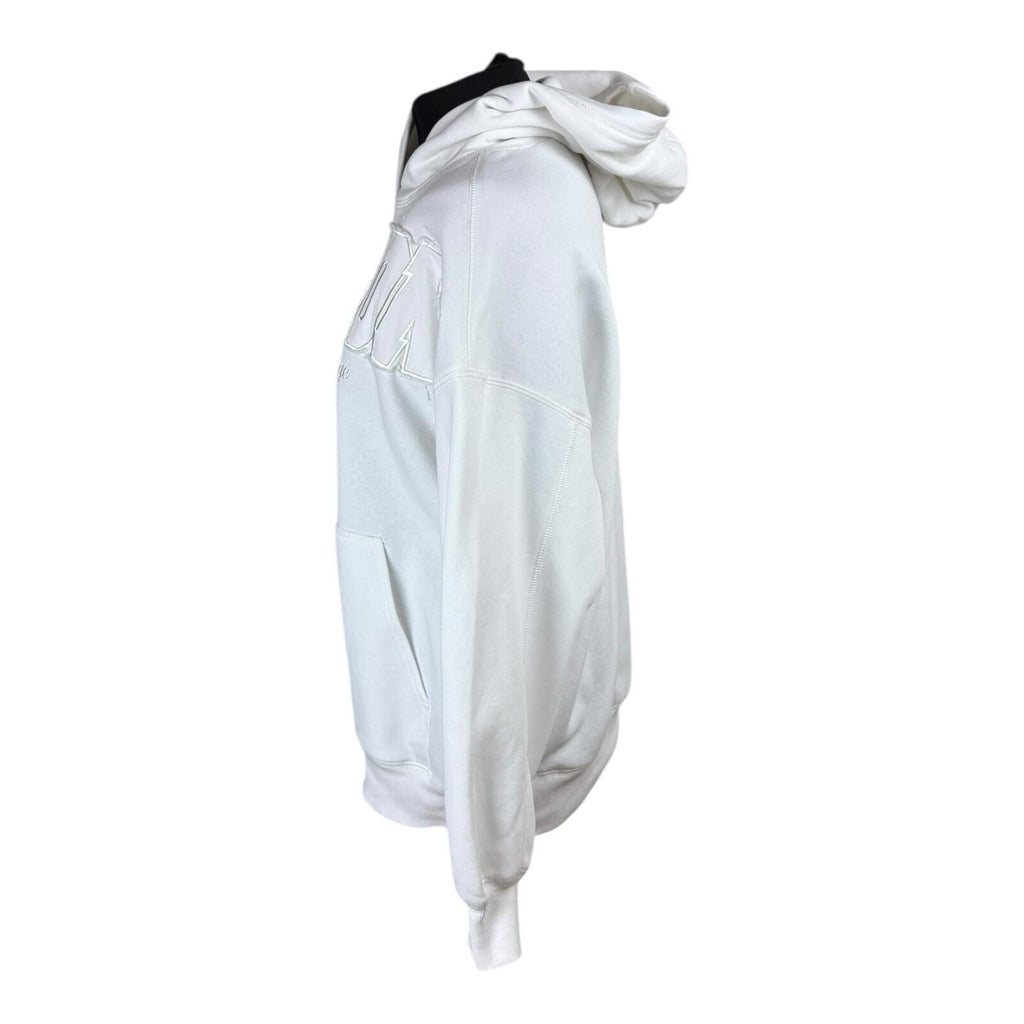 Divided Fleece Lined Hoodie Women's UK Size 2XS Oversized Boston White Jersey