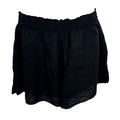 Divided Black Shorts Elasticated Waist Pockets Women’s UK Size XS