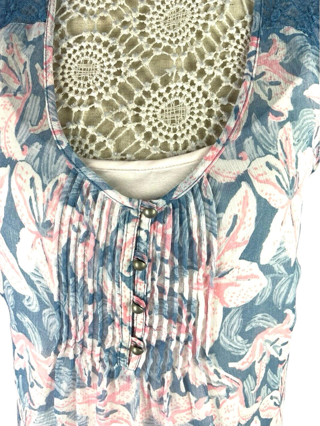 Marks & Spencer Indigo Collection 2 Peice Mini Dress Floral Women’s UK Size 12