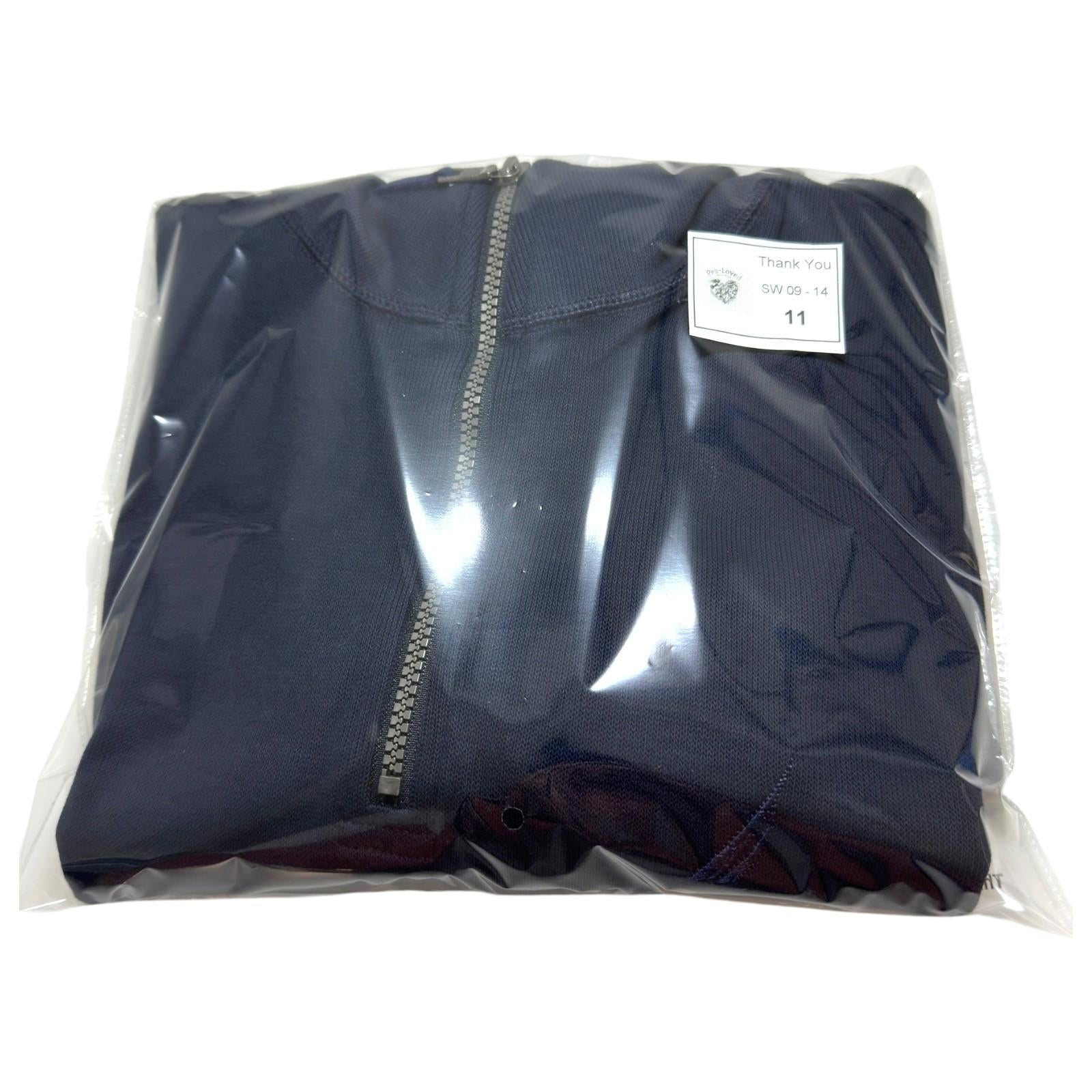 Nautica Jumper Men's UK Size S Blue Long Sleeve 1/4 Zip Embroidered Logo Sweater
