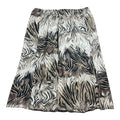 Roman Aline Midi Skirt Women’s UK Size 20 Elastic Waist Gold Animal Print