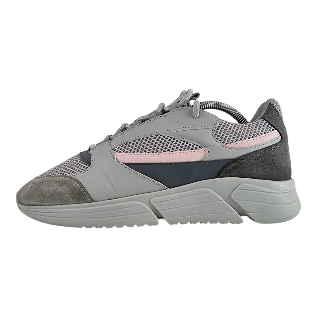 Belier A Sport Runner Trainer Men's UK Size 8 Low Top Grey Pink Sneakers