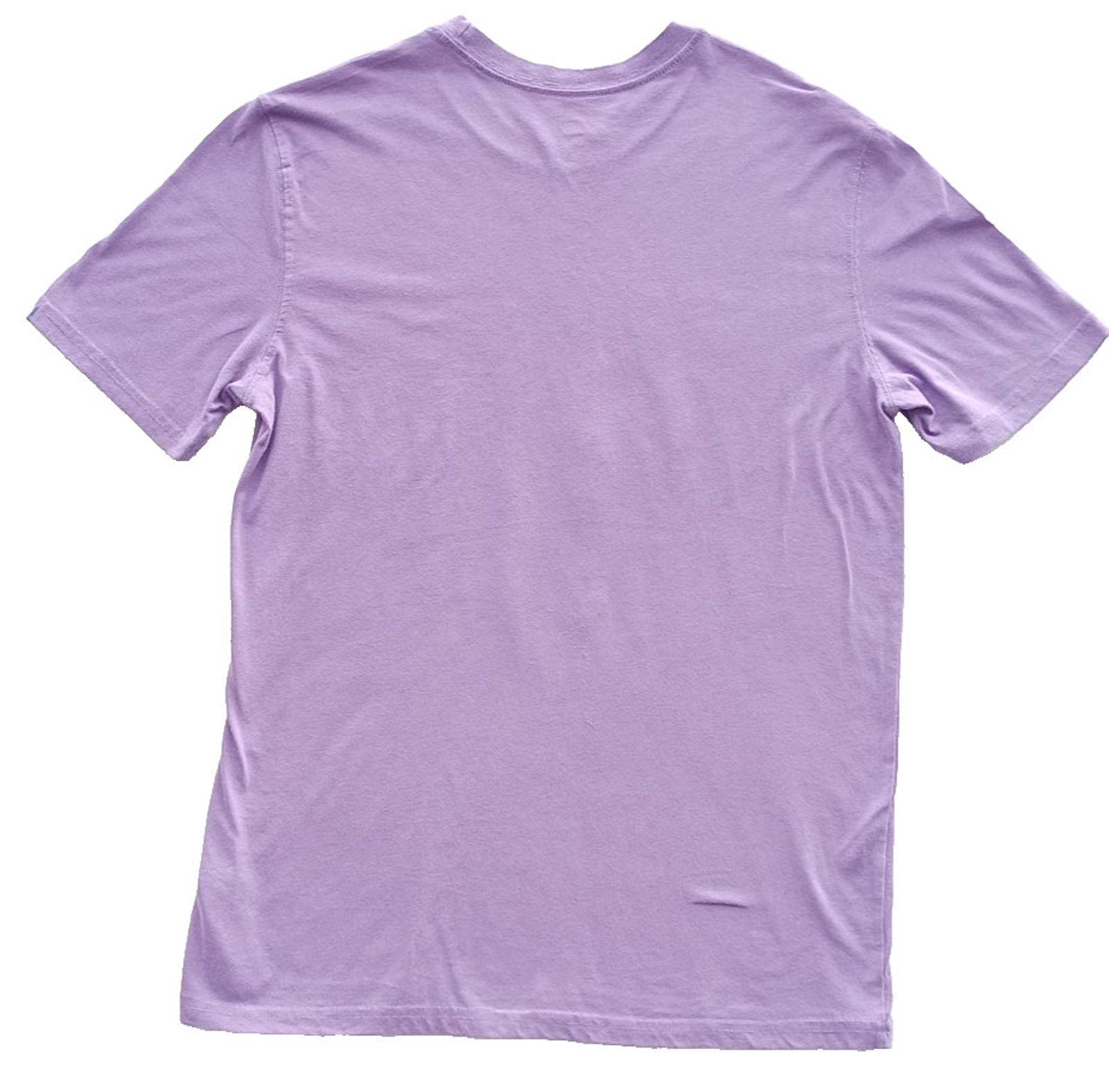 NBA Graphic Print T-Shirt Men's UK Size M Lilac Crew Neck Cotton Rich Lakers