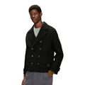 Ted Baker Coat Jacket Atllas Peacoat Black Tailored Men's UK Size 2XL XXL Ted 6