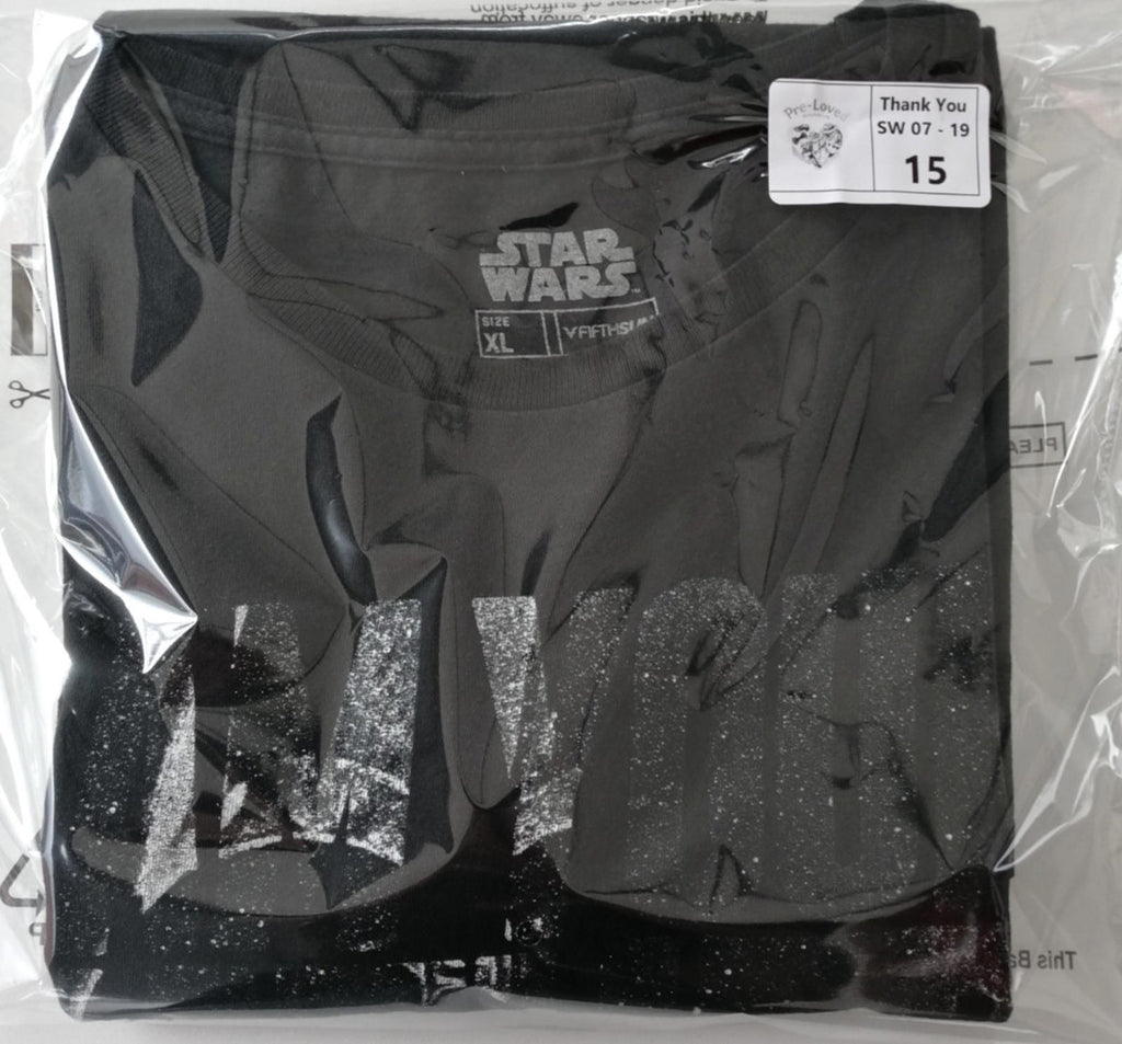 Star Wars I Am Your Father Graphic Print T-Shirt Men's Size XL Black Crew Neck