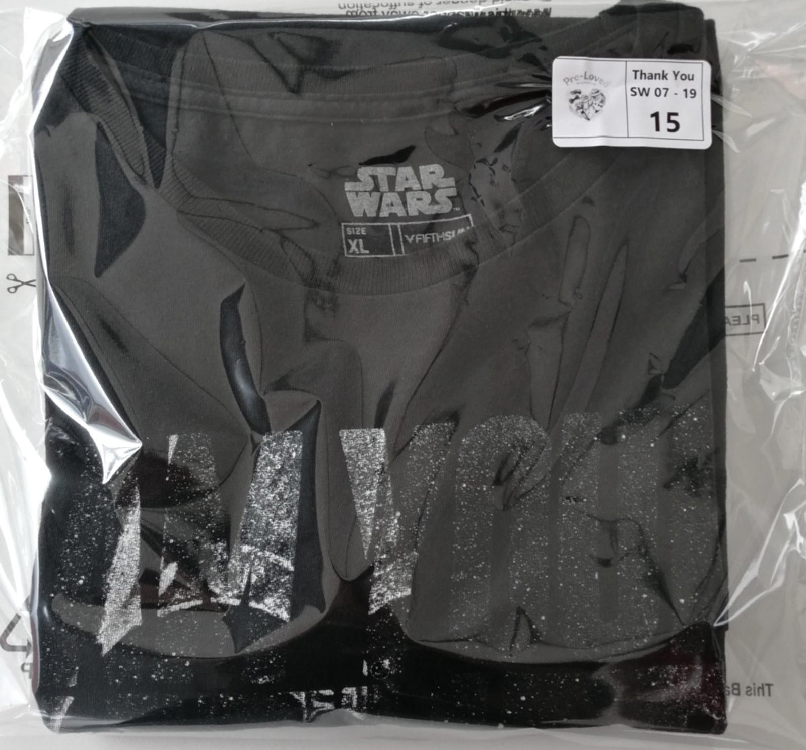 Star Wars I Am Your Father Graphic Print T-Shirt Men's Size XL Black Crew Neck