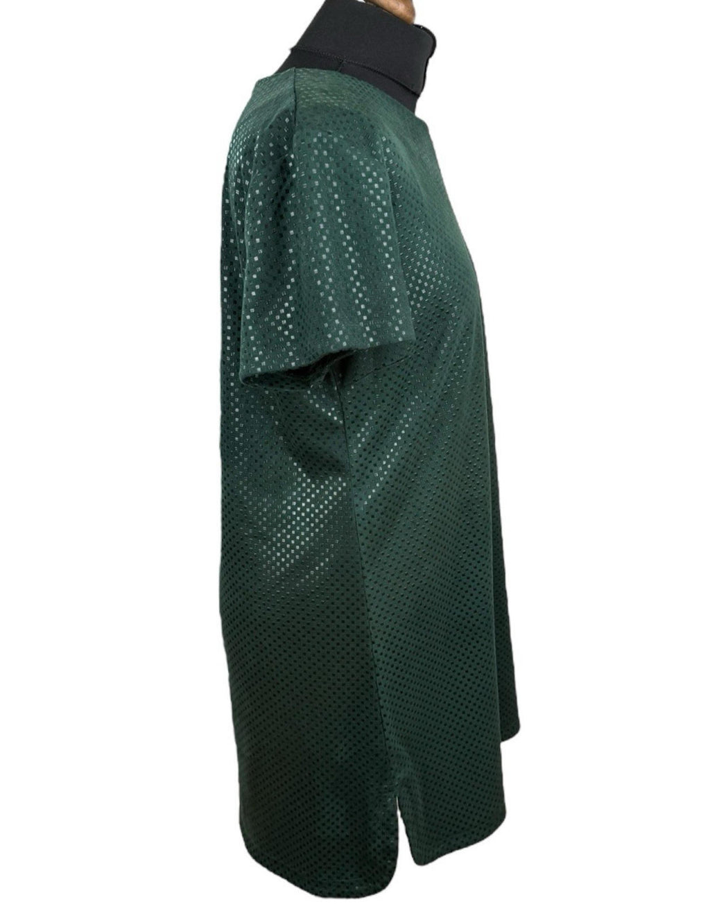 Fashion Union Mini Dress Dark Green Polka Dot Short Sleeve Women’s UK Size 16