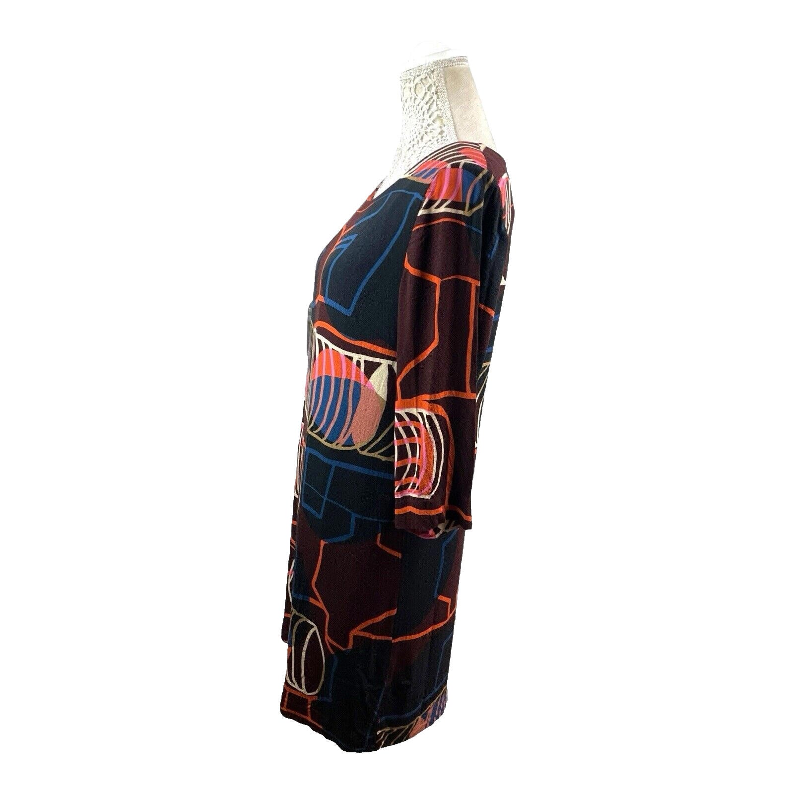 White Stuff Multicolour Pencil Dress Lined Women’s UK Size 12