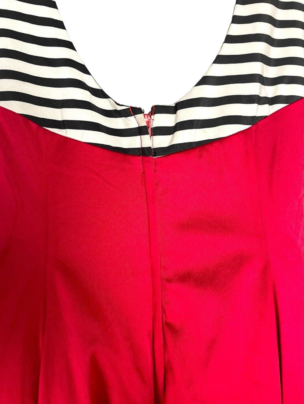 Forever Unique Dress Women’s UK Size 12 Red Layered Ruffle Summer Knee Length