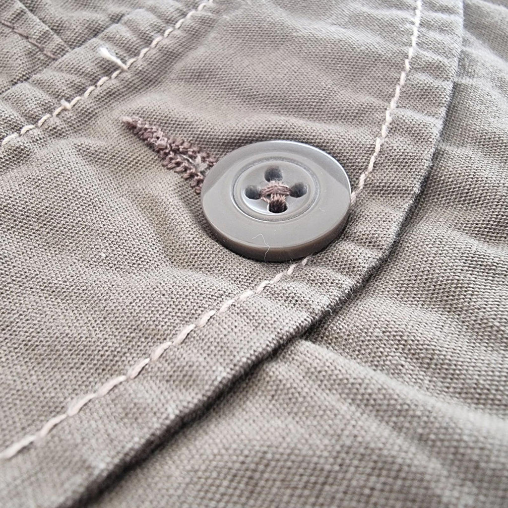 Premier Man Combat Shorts Brown Chino Cargo Pockets Men's UK Size 3XL 46" Waist