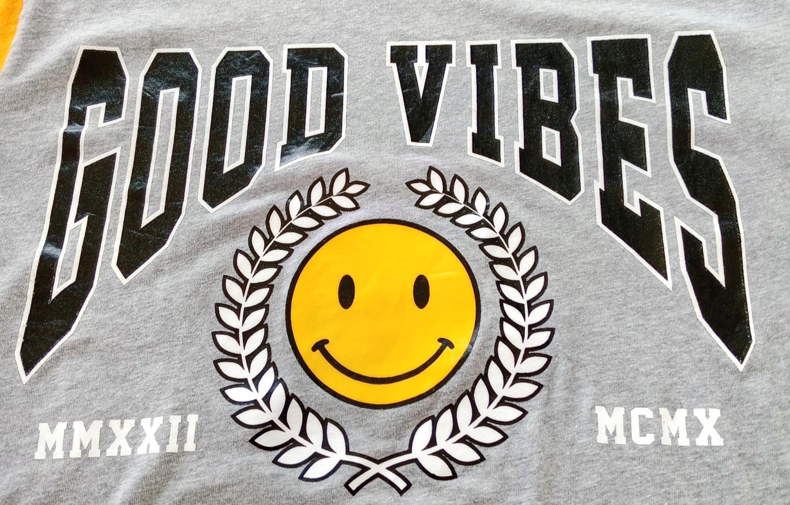 Eighty Eight Graphic Print T-Shirt Men's UK Size M Grey Crew Neck 100% Cotton