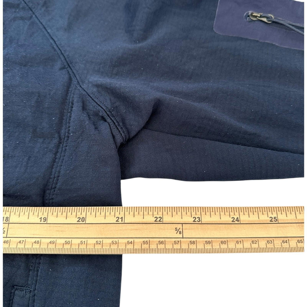 North Face Wind Breaker Men's Uk Size L Blue Magnolia Long Sleeve Coat Jacket
