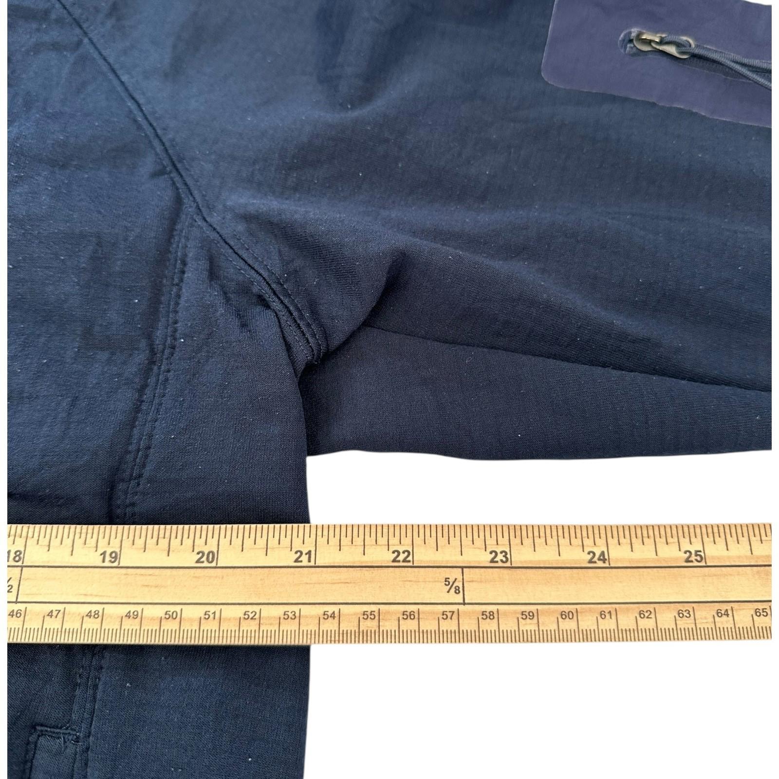 North Face Wind Breaker Men's Uk Size L Blue Magnolia Long Sleeve Coat Jacket