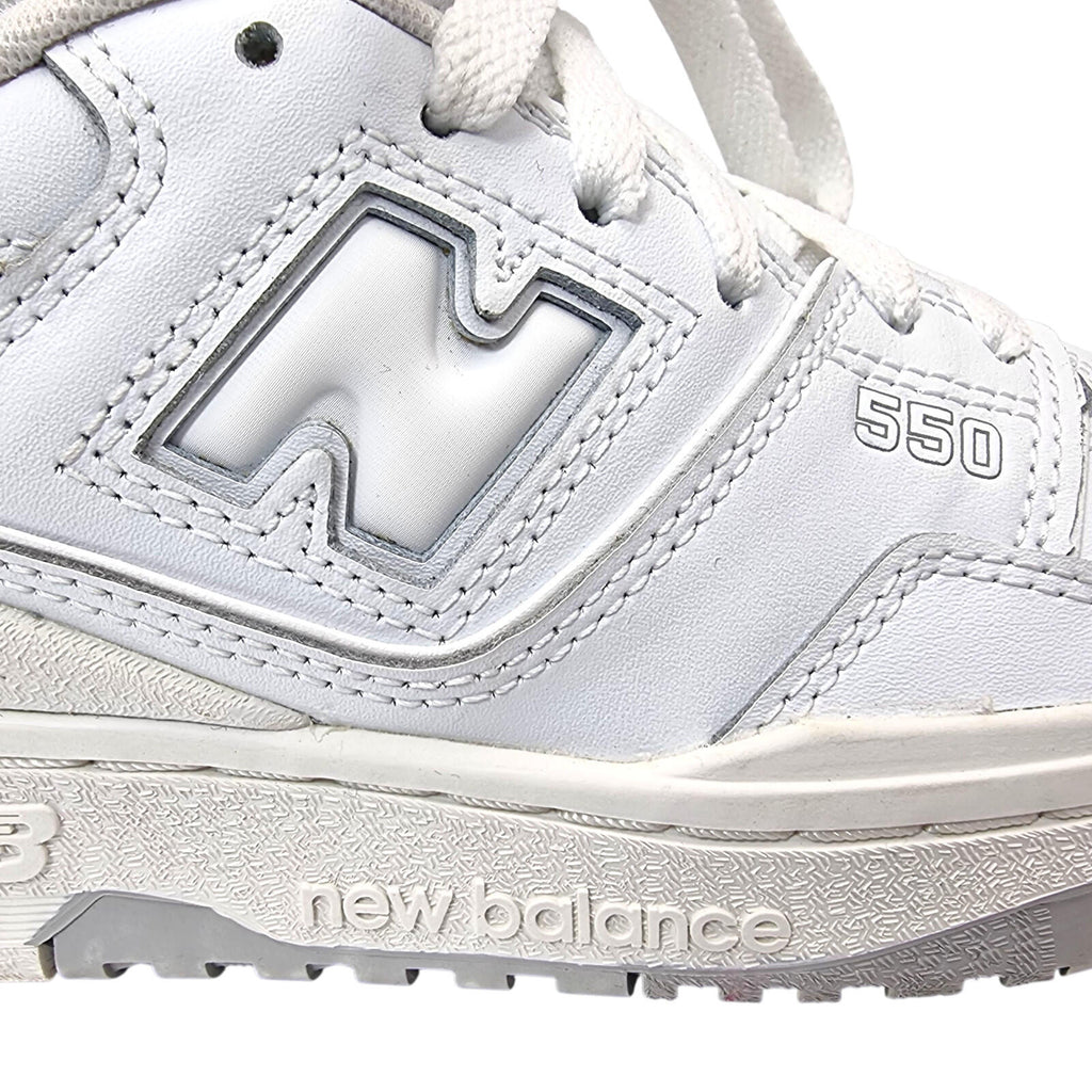 New Balance 550 Trainers Women's UK Size 4 White Grey Colorway Shoe Sneakers