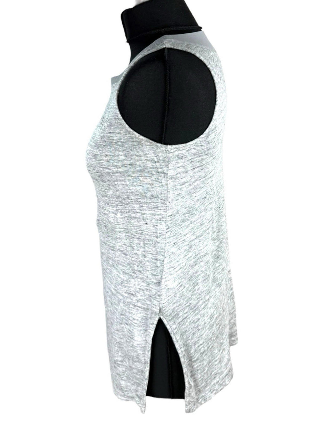 Catherine Malandrino Grey Sleeveless Vest 100% Linen Women’s UK Size XS