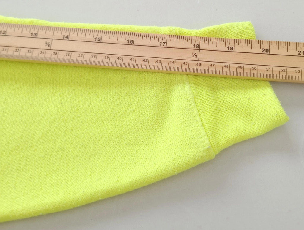 St George Island Hoodie Men's UK Size S Yellow Jersey Hooded Pockets Zip Front