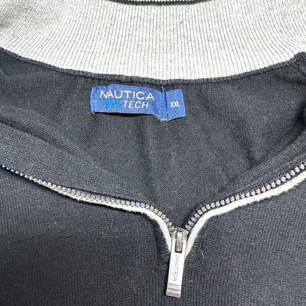 Nautica Jumper Men's UK Size 2XL Stand Up Collar Long Sleeve Embroidered Logo