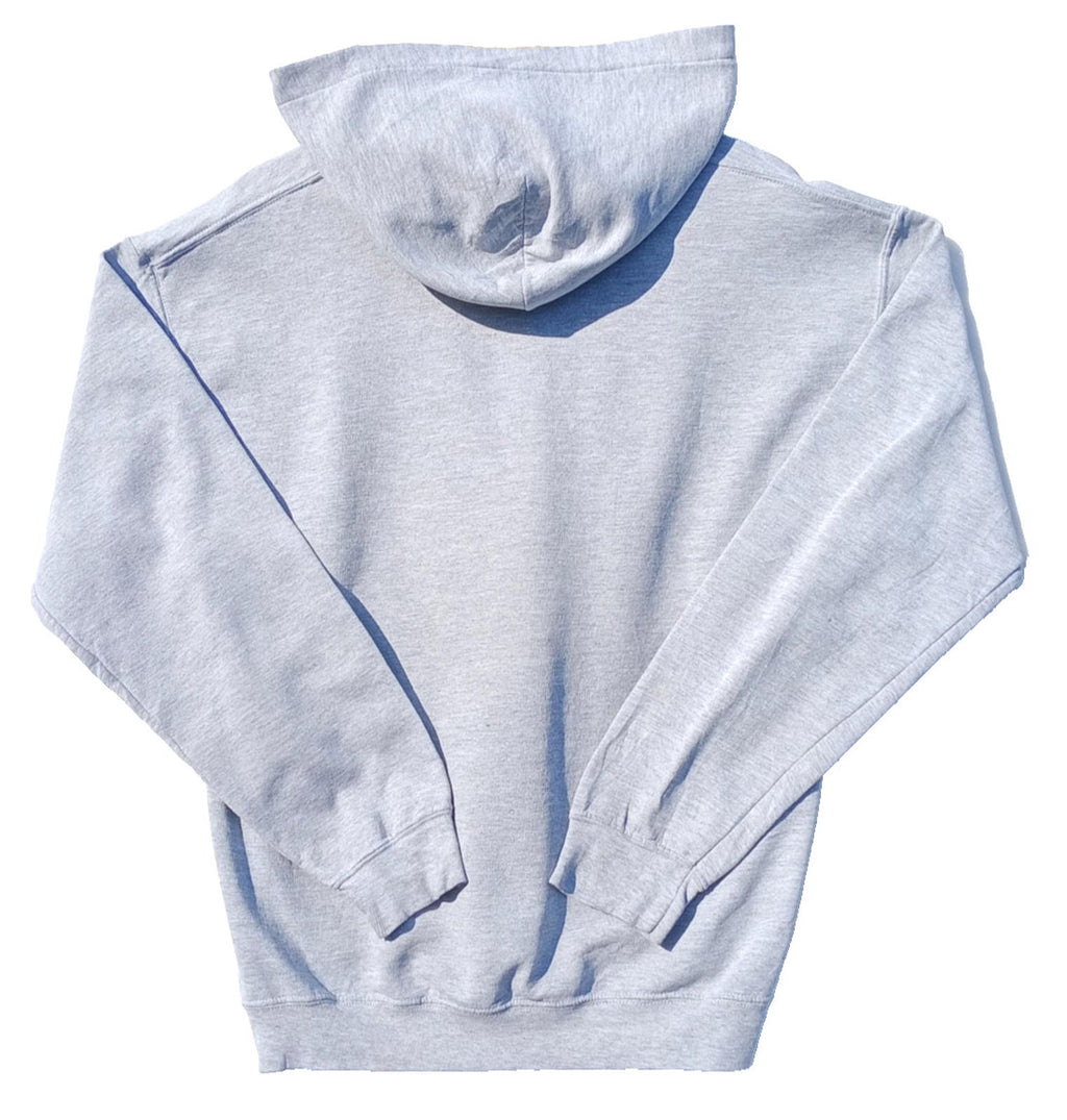 USA High School Baseball Hoodie Men's UK Size M Grey Jersey Hooded Pockets