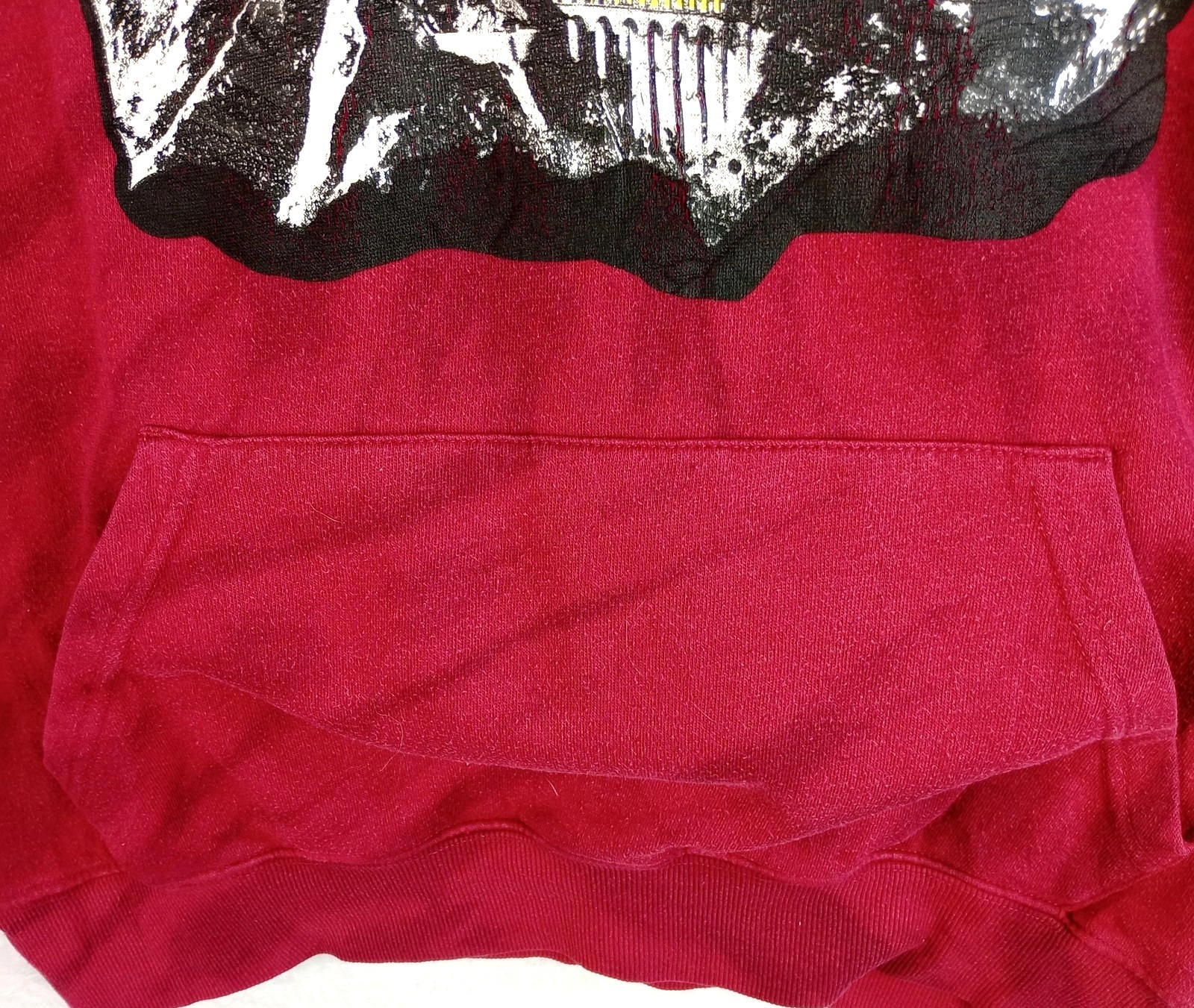Wizarding World Harry Potter Hoodie Men's UK Size M Red Jersey Hooded Pockets