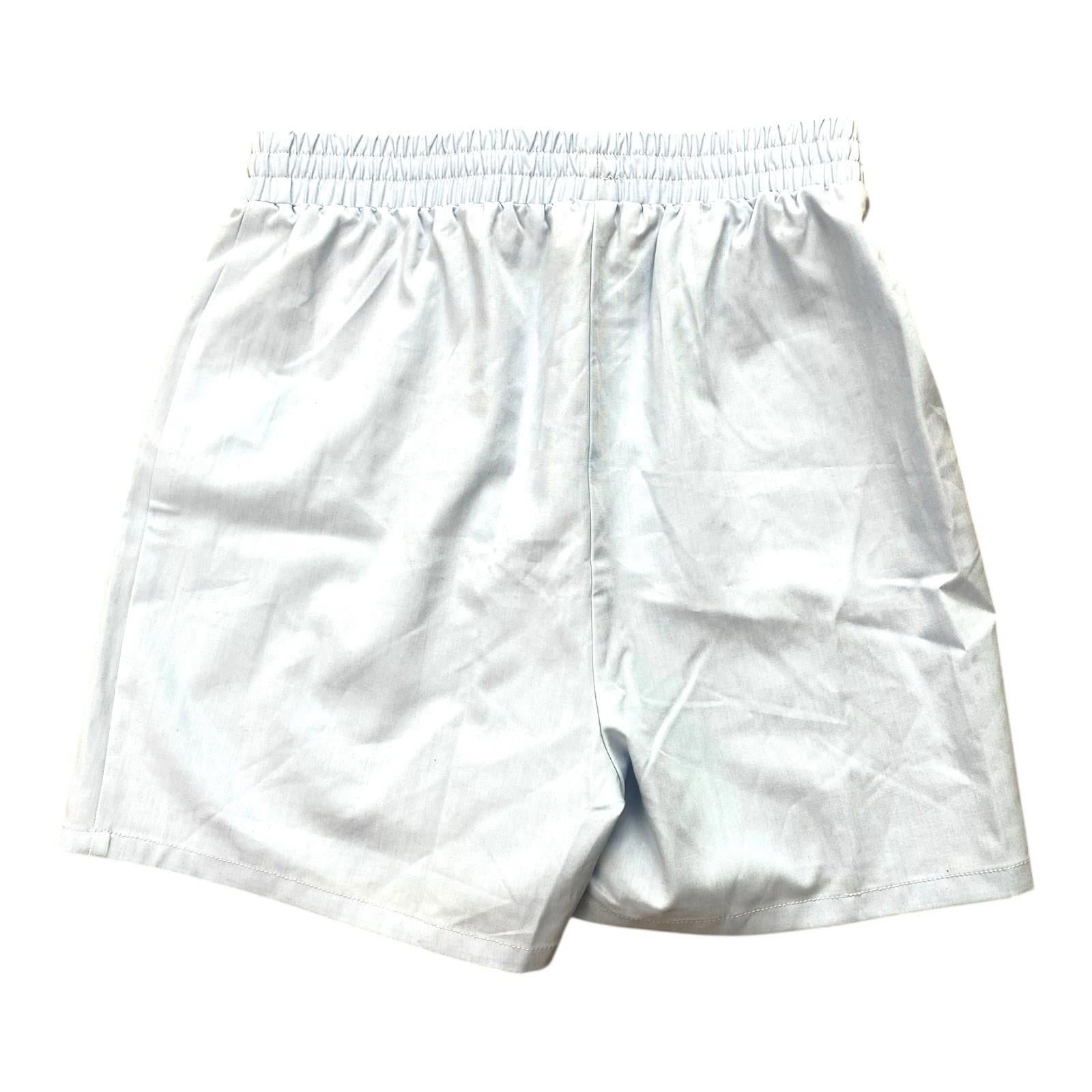 Pretty Little Thing Blue Boyfriend Shorts Elastic Waist Women’s UK Size 8