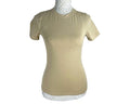 Pretty Little Thing Tall Beige T-shirt Women’s UK Size 8