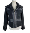 Paraphrase Black Teddy Fleece Jacket Women’s UK Size 10
