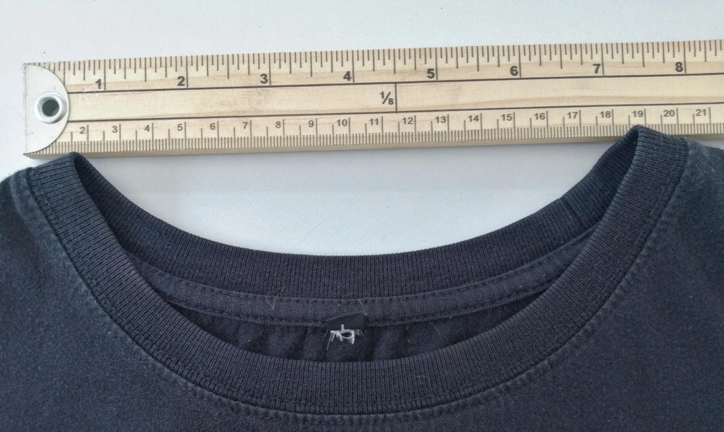 Back Room Liminal Graphic Print T-Shirt Men's Size L Black Crew Neck 100% Cotton
