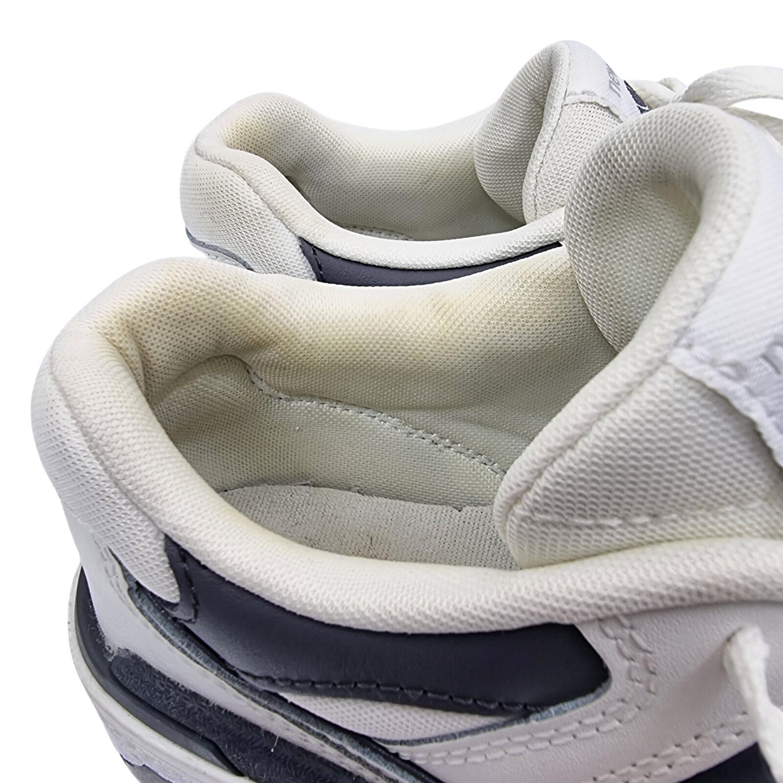 New Balance 550 Trainers Women's UK Size 4 Shoe White Black Synthetic Leather