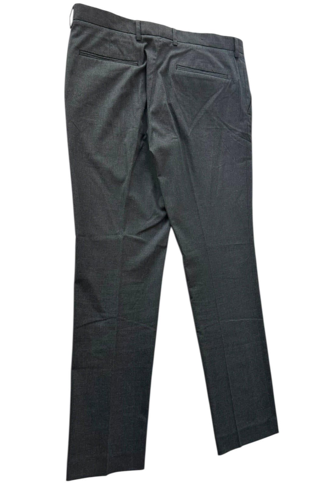 Topman Trousers Men's UK Size L Grey Regular Fit 36"W 31"L